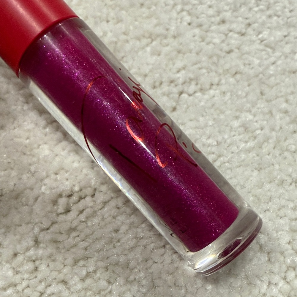 MAC Cosmetics Viva Glam Lipglass Taraji P. Henson - Deep Pink Shine